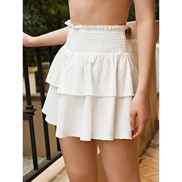 Milumia Women Boho High Waist Skirt for Every Occasion