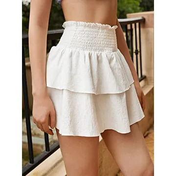 Milumia Women Boho High Waist Skirt for Every Occasion