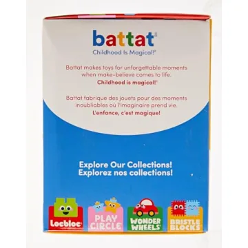 Battat Classic Construction Toy with Take Apart Crane for Kids