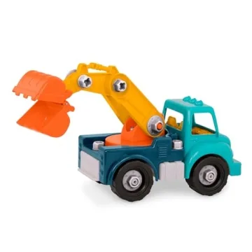 Battat Classic Construction Toy with Take Apart Crane for Kids