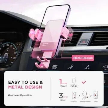 Wireless Car Charger,【7 Colored LED Backlit】 15W Auto Clamping Car Charger Phone Mount Holder fit for iPhone 14 13 12 Mini Pro Max 11 XR XS, Samsung Galaxy S23 Ultra S22 S21+ S10+ Note 20, etc - Pink
