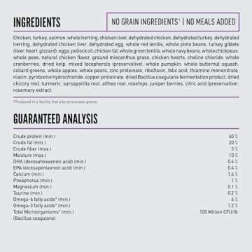 ORIJEN Dry Kitten Food, Grain Free Food for Kittens, with WholePrey Ingredients, 4lb