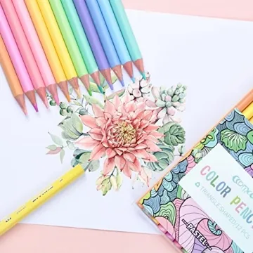 ECOTREE Pastel Colored Pencils for Kids and Adults