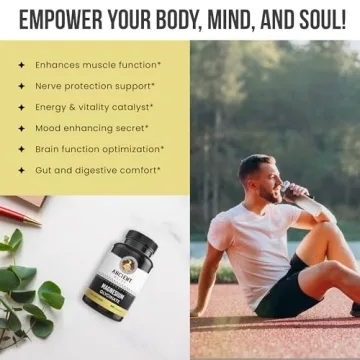 Ancient Bliss Magnesium Glycinate for Muscle and Nerve Health