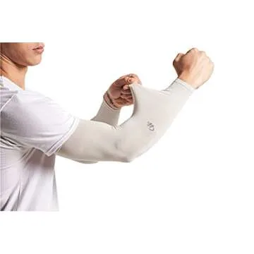 HOPESHINE Arm Cooling Sleeves UPF 50+ UV Protection Compression Cycling Outdoor Sports 5-Pairs