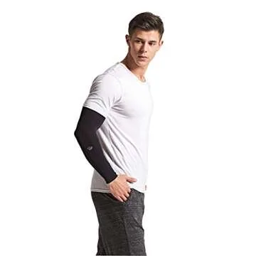 HOPESHINE Arm Cooling Sleeves UPF 50+ UV Protection Compression Cycling Outdoor Sports 5-Pairs