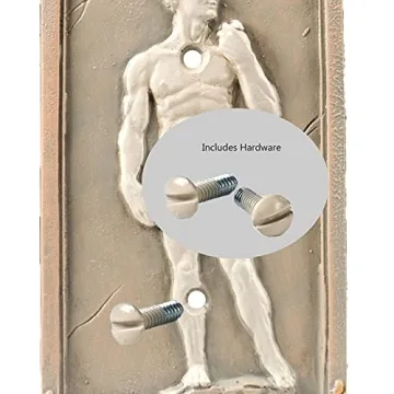 Michelangelo David 3D Light Switch Cover for Unique Decor