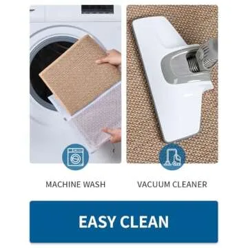 Kitchen Rugs and Mats Non Skid Washable, Absorbent Runner Rugs for Kitchen, Front of Sink, Kitchen Mats for Floor (Beige, 20"x47")