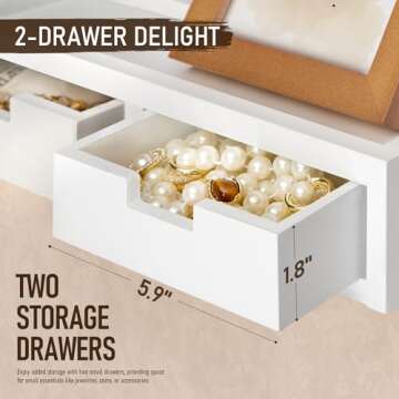 Rebee Vision Key Holder Wall Mount with Organizer