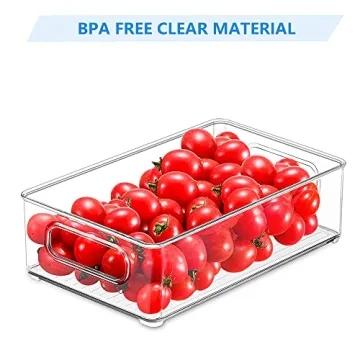 Kapebow Kitchen Storage Organizer Bins for Easy Organization