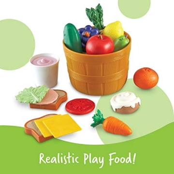 Learning Resources Play Food Set - 32 Pieces for Kids