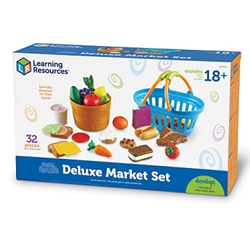 Learning Resources Play Food Set - 32 Pieces for Kids