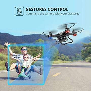 Holy Stone F181W 1080P Wifi FPV Drone for Beginners