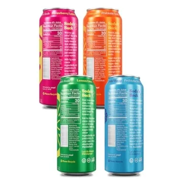 POPPI Sparkling Prebiotic Soda 16oz 12 Pack