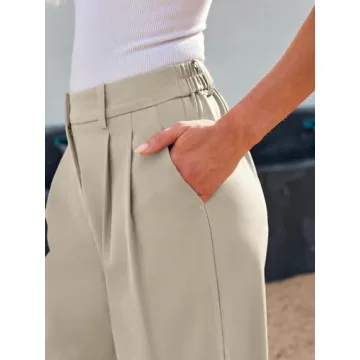 LILLUSORY Wide Leg Dress Pants for Women|Elegant & Comfortable