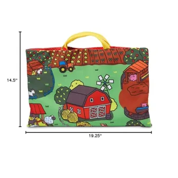 Melissa & Doug Farm Play Mat - Fun & Traveling Ready!
