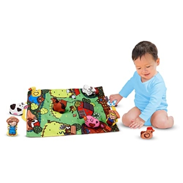 Melissa & Doug Farm Play Mat - Fun & Traveling Ready!