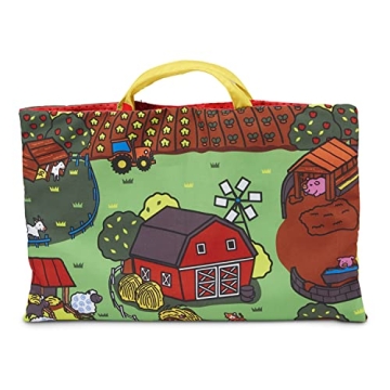 Melissa & Doug Farm Play Mat - Fun & Traveling Ready!