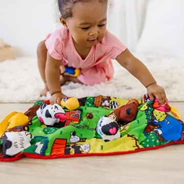 Melissa & Doug Farm Play Mat - Fun & Traveling Ready!