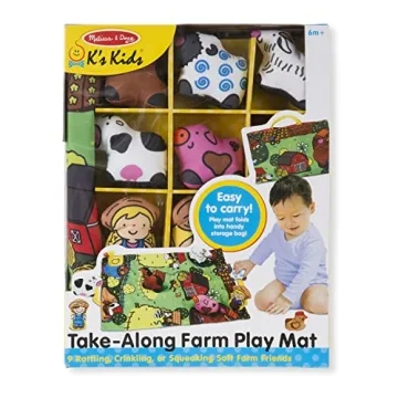 Melissa & Doug Farm Play Mat - Fun & Traveling Ready!