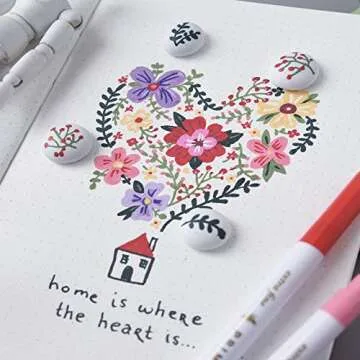 Vibrant Primrosia 12 Amore Acrylic Paint Pens