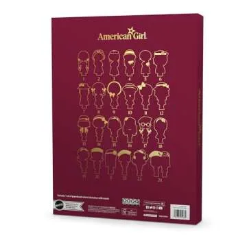 The American Girls Collection 2024 Advent Calendar, Christmas Holiday Countdown Gift Set with 24 Pieces, For Ages 8+