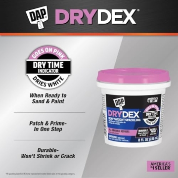 DAP DryDex Dry Time Indicator Spackling 8 FL OZ Pink/White
