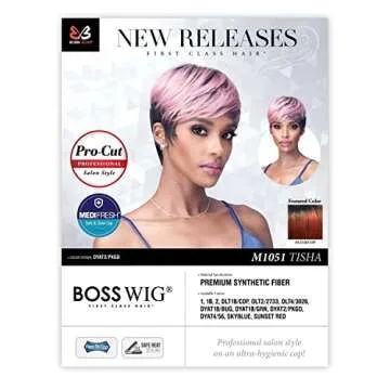 Bobbi Boss Premium Synthetic Hair Wig M1051 Tisha for Instant Glam