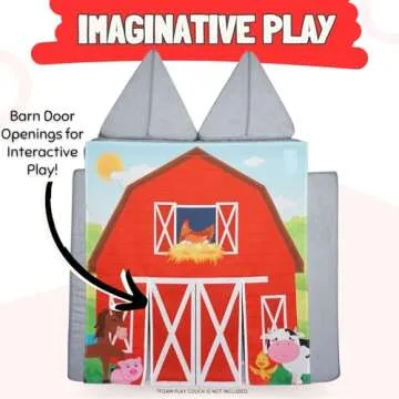 Couch Swag Barn Play Panel for Kids' Foam Sofa