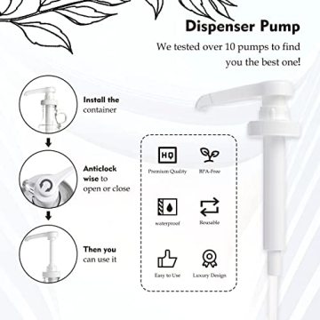 Stylish Glass Laundry Detergent Dispenser Kit for Home Organization