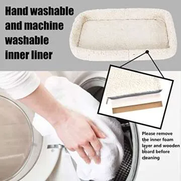 kathson Rabbit Travel Carrier Bag Airline Approved Pet Pocket Breathable Mesh Window Portable Hand Bag with Locking Safety Zippers for Small Dogs Cats Bunnies and Small Animals (Grey)