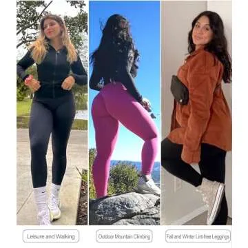 GILLYA Women's Scrunch Butt Lifting Leggings Seamless Tie Dye Workout Leggings Gym High Waisted Booty Lift Pants