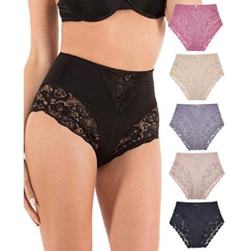 Quality Plus Size Briefs for Every Woman - 5 Pack
