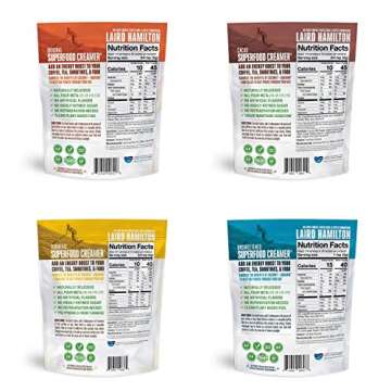 Laird Superfood Coffee Creamer Sampler Pack | Non-Dairy | Organic | Gluten Free | Vegan | Paleo Diet...