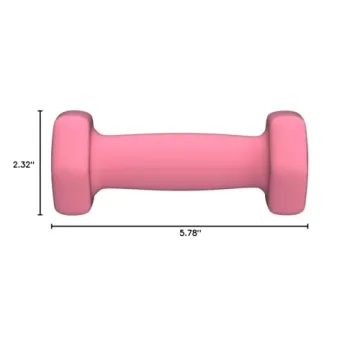 Amazon Basics Neoprene Coated Dumbbell Set - 2 lb & 4 lb