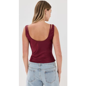 Shop Lioness Women's Delilah Top - Elegant Satin Style