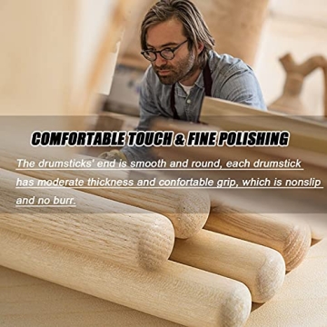 WOGOD 5A Maple Drumsticks - Two Pairs Included