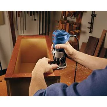BOSCH GKF125CEN 1.25 HP (Max) Variable-Speed Palm Router Tool