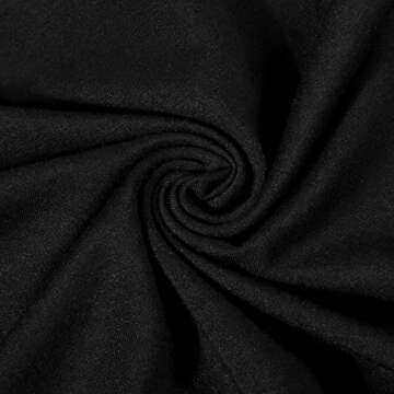 Womens Long Sleeve Crop Tops Basic Teen Girl Clothes Casual Cute Yoga Shirts Layering Slim Fitted Workout T-Shirt Black