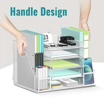 SUPEASY Desk Organizer - 5-Tier Storage Solution