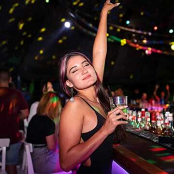 YAHPERN Disco Ball Earrings Set - Vibrant 60s 70s Style for Parties