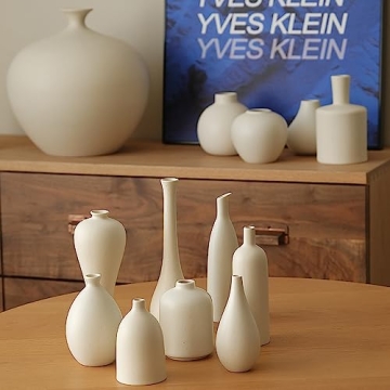 Mini Bud Vases - Ceramic Small Vase for Elegant Decor