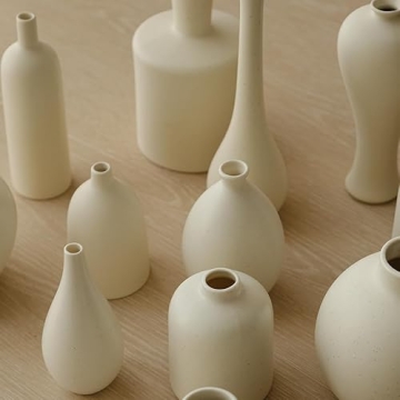 Mini Bud Vases - Ceramic Small Vase for Elegant Decor