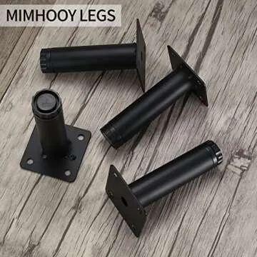 Adjustable Metal Furniture Legs for Stylish Support