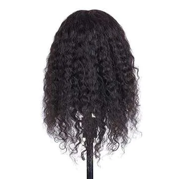 Cosmetology Mannequin Head Hairdressing Training Head for Hair Styling Practice Hair Braiding Dummy Head (03#)