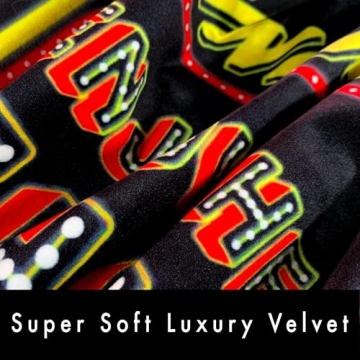 Vintage Cinema Pillow Covers - Soft Velvet Movie Decor