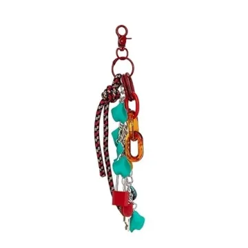 HOHOPEACH Y2K Beads Chain Bag Charms for Trendy Style