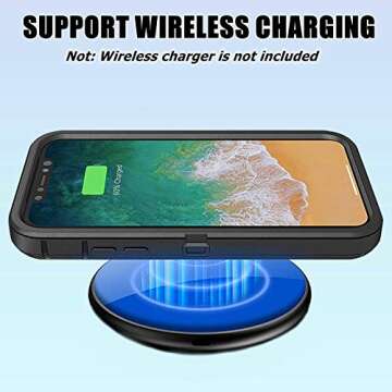 OTTARTAKS Compatible for iPhone SE 2022/2020/3rd/2nd//8/7/6s/6 Case with Screen Protector Heavy Duty Camo Phone Case Case for Men Boys Shockproof 3-Layer Protective Case, Camouflage