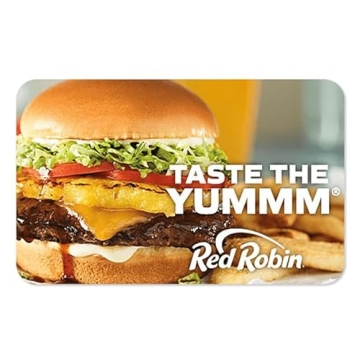 Enjoy Culinary Delights with a Red Robin Burger eGift Card