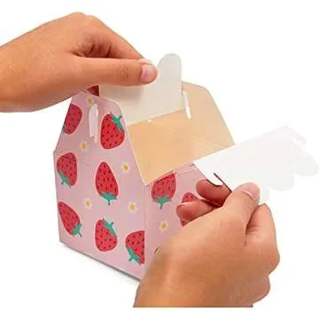 Strawberry Party Favor Boxes - Perfect for Every Celebration